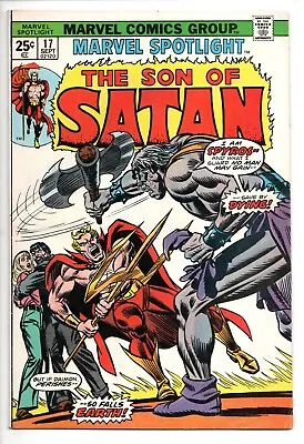 Buy Marvel Spotlight #17  (fn  6.0 ) 17th Issue Hellstrom The Son Of Satan 6th App • 5.19£