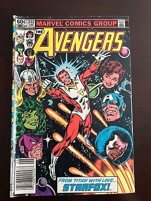 Buy Avengers #232 Vol. 1 (Marvel, 1983) Key! Eros Becomes Starfox Joins, Ungraded • 9.63£