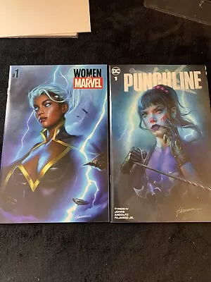 Buy Punchline #1 Shannon Maer Exclusive & Woman Of Marvel Storm Variant • 31.62£
