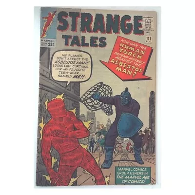 Buy Strange Tales (1951 Series) #111 In Very Good + Condition. Marvel Comics [i` • 309.50£