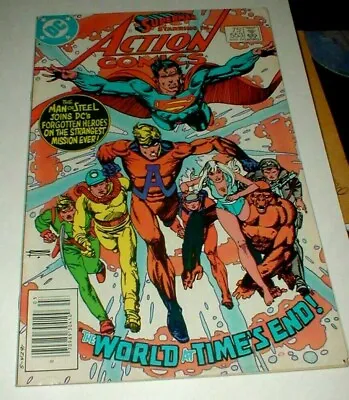 Buy (JY22) SUPERMAN ACTION COMIC No.553 FN Bronze-Age 1983  75c • 7.94£
