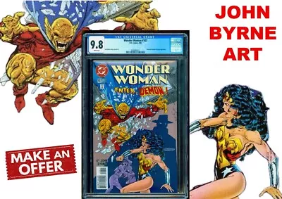 Buy Wonder Woman 107 Cgc 9.8 John Byrne 3/96 💎demon Phantom Stranger 💎 1 Of Only 8 • 138.36£