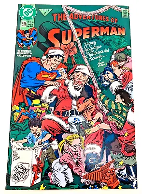Buy DC Comics The Adventures Of Superman No. 487 • 9.45£