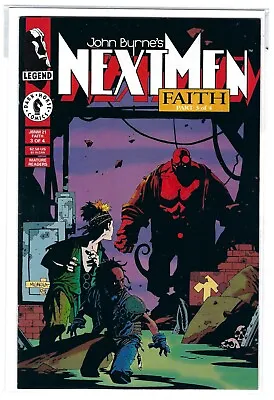 Buy (1992) Dark Horse Comics Next Men #21 - 1st Full Color Hellboy In Comics - Vf/nm • 118.58£