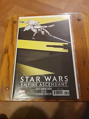 Buy Star Wars Empire Ascendant #1 Greatest Moments Variant Cover Marvel Comics 36/36 • 5.99£