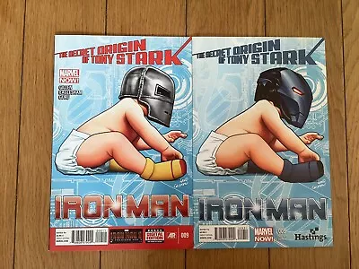 Buy Iron Man #9 Vol 5 2013. Original Plus 4 Differents  Variants. • 10£
