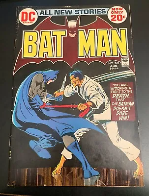 Buy BATMAN #243 (1972) *Adams Ra's Al Ghul + Talia Key!* (FN++) Very Bright/Glossy! • 48.84£