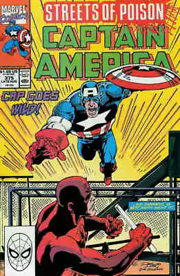 Buy Captain America (1st Series) #375 VF; Marvel | Streets Of Poison - We Combine Sh • 5.52£