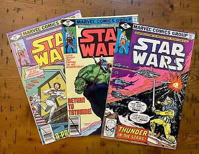 Buy Lot Of 3 Vintage Marvel Star Wars Comics # 30, 31  & 34 (1980) - Cool Comics!  • 12.77£
