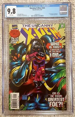 Buy Marvel...uncanny X-men 345 Cgc 9.8 White Pages First Maggott 1997 • 78.01£