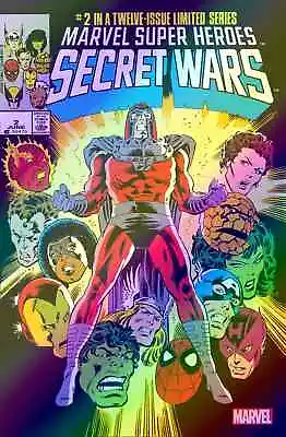 Buy 🌟FOIL🌟 MARVEL SUPER HEROES SECRET WARS #2 FACSIMILE EDITION COMIC ~ Marvel • 9.48£