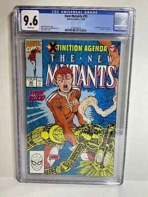 Buy The New Mutants Comic Book Issue #95 (CGC Grade 9.6) X-Tinction Agenda 👍 • 75.11£