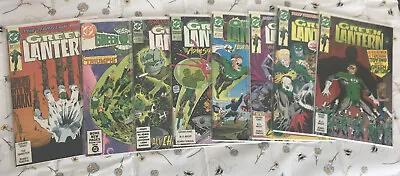 Buy 8 X GREEN LANTERN COMICS BUNDLE - DC COMICS - IN SLEEVES WITH BOARDS • 20£
