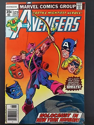 Buy Avengers #172 - Marvel Comics 1978 - *Hawkeye Returns To The Team* - VF • 5.14£