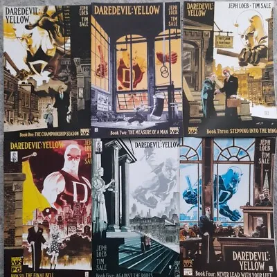 Buy Daredevil Yellow  Comic Books #1-6 By Loeb And Sale. Vg Condition. • 25£