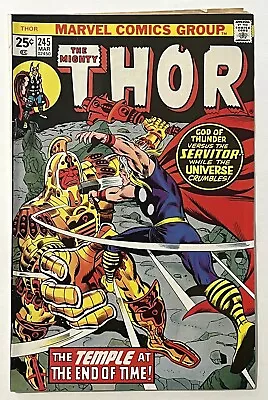 Buy Thor #245 - Marvel Comics 1976 - VG - 1st Appearance Or He Who Remains - Key • 4.76£