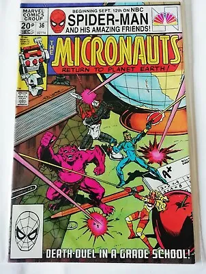 Buy The Micronauts #37 - Marvel Comics - Dec 1981 NEAR MINT 🌟 • 8.99£