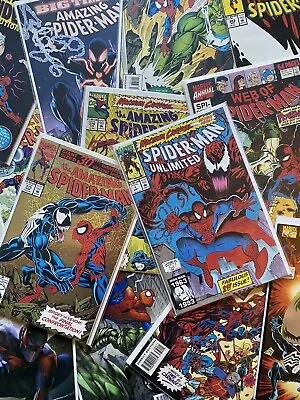 Buy Marvel Comics Spider-Man Comic Bundle 8 Random Comics - No Duplicates • 19.95£