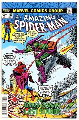 Buy AMAZING SPIDER-MAN #122 NM, Facsimile Edition, Marvel Comics 2023 • 3.95£