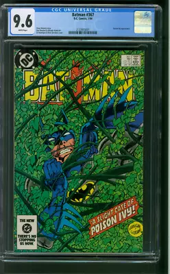 Buy Batman 367 CGC 9.6 Poison Ivy Jason Todd 1/1984 • 64.33£