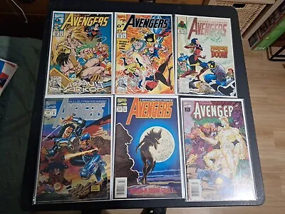 Buy Avengers Vol. 1 358 359 361 375 379 383 Marvel 6 Comic Lot Bagged And Boarded • 4£