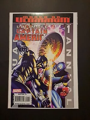 Buy Ultimate Captain America Annual #1 VS Black Panther Combined Shipping + 10 Pics! • 9.26£