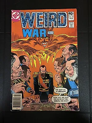 Buy Weird War Tales #84 DC Comics 1980 FN- Joe Kubert Cover • 4.81£