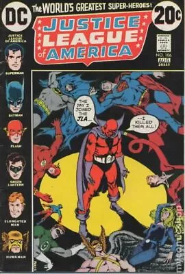 Buy Justice League Of America #106 VG 1973 Stock Image Low Grade • 5.61£