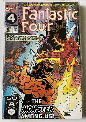 Buy Fantastic Four #357 Marvel 1991 Alicia Masters Revealed To Be A Skrull • 3.42£
