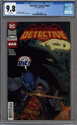 Buy Detective Comics #1003 Cgc 9.8 White Pages Dc Comics 2019 • 39.98£