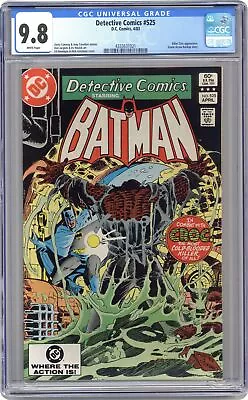 Buy Detective Comics #525 CGC 9.8 1983 4333631021 • 126.69£