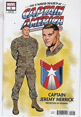 Buy Marvel Comics United States Of Captain America #5 Dec 2021 Eaglesham Variant • 4.99£