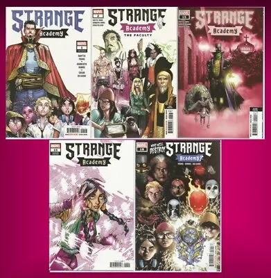 Buy Strange Academy #1 , 2, 15 2nd 3rd  Prints, #16 Variant & #18 - Lot Of 5 All NM+ • 18.13£