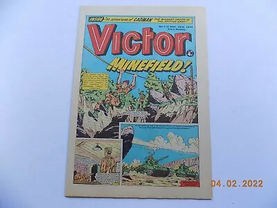 Buy Victor Comic 1974 Issue 718 - Lt Philip Gardner MC • 4.99£