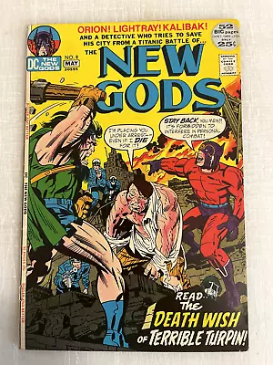 Buy New Gods 8 Bronze Age Orion Jack Kirby Dc Comics 1972 • 15.88£