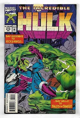Buy Incredible Hulk 1994 #419 Very Fine • 2.37£
