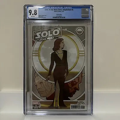 Buy SOLO A STAR WARS STORY #5 Forbes 1:25 Variant CGC 9.8 • 630.74£