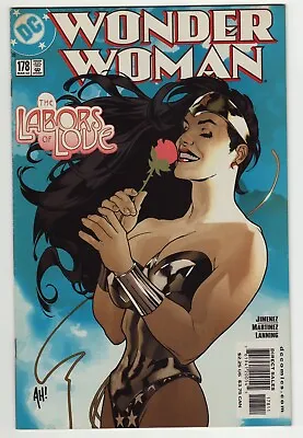 Buy WONDER WOMAN #178 Vol.2 | ADAM HUGHES Cover |  DC 2002 • 12.99£