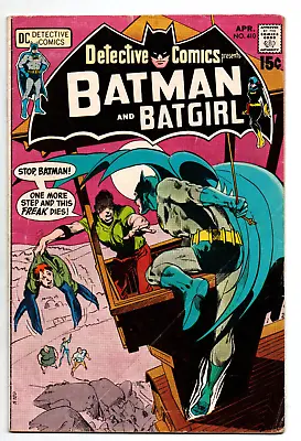 Buy Detective Comics #410 - Batman - Batgirl - Neal Adams - 1970 - VG • 24.01£
