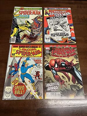 Buy Marvel Comics Amazing Spider-Man Annuals 10, 15, 22, 38 - 1st Speedball SC076 • 47.57£