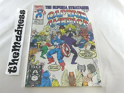 Buy Marvel Comics Captain America #390 1991 Superia Stratagem Pt 4 • 3.14£