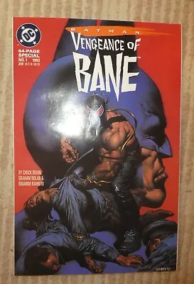 Buy Dc Comics Vengeance Of Bane Breaking Batman 1 9.0 VFN+ 1st Print 1992 • 119.99£