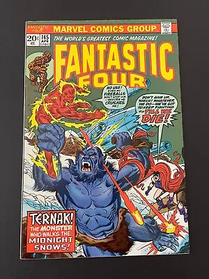 Buy Fantastic Four #145 - 1st Appearance Of Ternak (Marvel, 1974) Fine+ • 6.51£