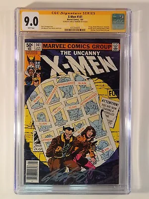 Buy Uncanny X-Men #141 CGC 9.0 SS Wolverine Marvel Comics Signed Chris Claremont • 439.73£