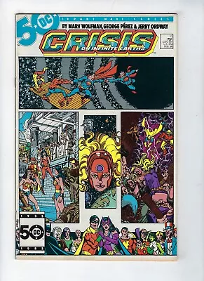 Buy CRISIS ON INFINITE EARTHS # 11 (DC Comics, Wolfman/Perez, 1986) VF+ • 7.95£