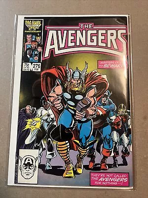 Buy Avengers #276 (Feb. 87') Vs Masters Of Evil/ Thor Rejoins/ Ant-Man X2 • 3.95£