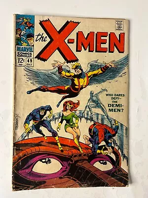 Buy Uncanny X-Men #49 1968 1st App. Lorna Dane (Polaris) Marvel Comic Book Silver • 99.94£
