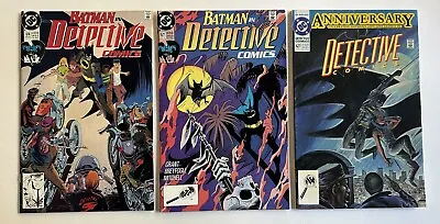 Buy BATMAN In DETECTIVE COMICS  #614 #621 #627 -   W/ Reprint Of 1st Batman • 7.23£