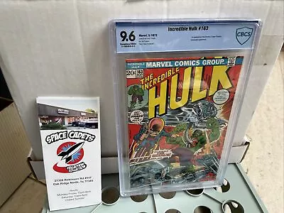 Buy Incredible Hulk #163 1st Gremlin Super-troopers 1973 Marvel Comics  CBCS 9.6 • 399.76£