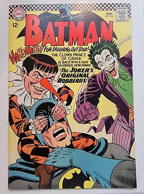 Buy BATMAN 186 VG/FN 1st Appearance Of Gaggy Vintage Silver Age 1966 Murphy Anderson • 79.12£